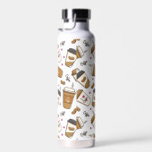 コーヒーカップ、コーヒー豆、コーヒー愛好家、ハート ウォーターボトル (右面)