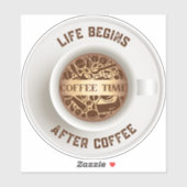 コーヒーカップ シール (シート)