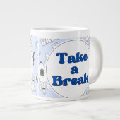 コーヒーカップ ジャンボコーヒーマグカップ (正面右)