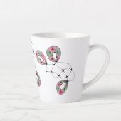 コーヒーカップ「プレイフルサマー」 カフェラテマグ (右)