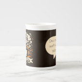 コーヒーカップ ボーンチャイナマグカップ (正面)