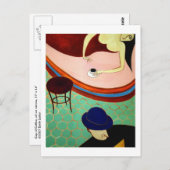 コーヒーカップ ポストカード (正面/裏面)