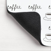 コーヒーカップ マウスパッド (コーナー)