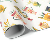 コーヒーカップ ラッピングペーパー (ロールコーナー)