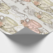 コーヒーカップ ラッピングペーパー (角)