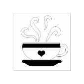 コーヒーカップ ラバースタンプ (インプリント)