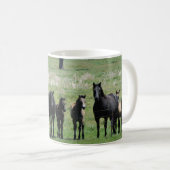 コーヒーカップ-ロバ及び子馬 コーヒーマグカップ (正面右)