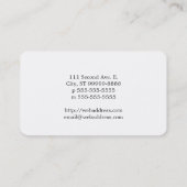 コーヒーカップ 名刺 (裏面)