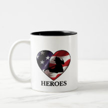 コーヒーカップ：「愛の消防士」