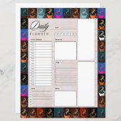 コーヒーカップ 日常の予定帳 (正面/裏面)