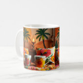 コーヒーカップ&枕 コーヒーマグカップ (正面左)