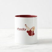 コーヒーカップ-生意気な女の子 マグカップ (中央)