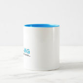 コーヒーカップ：看護 ツートーンマグカップ (中央)