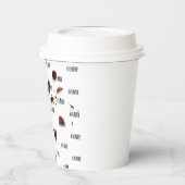 コーヒーカップ 紙コップ (左)