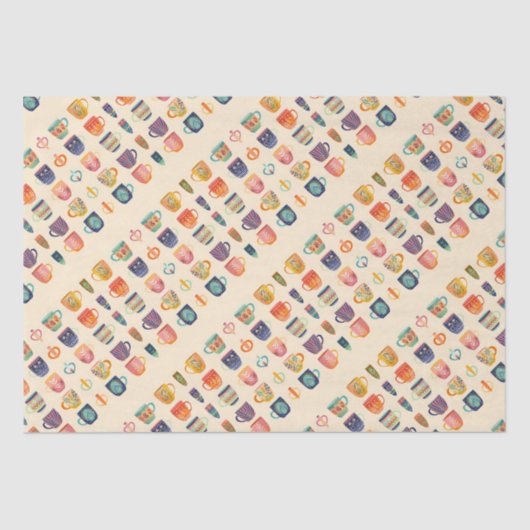 コーヒーカップ 薄葉紙 (正面)