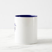 コーヒーカップ:運が良い ツートーンマグカップ (中央)