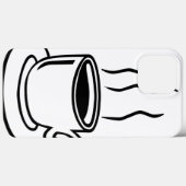 コーヒーカップ Case-Mate iPhoneケース (裏面 (横))
