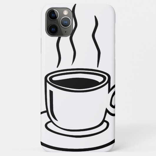 コーヒーカップ Case-Mate iPhoneケース (裏面)