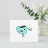 コーヒーカップ.PNG ポストカード (スタンド正面)
