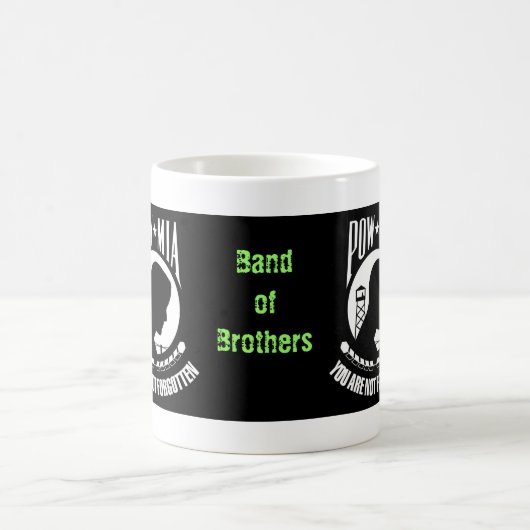 コーヒーカップ- POW/MIA コーヒーマグカップ (中央)