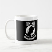 コーヒーカップ- POW/MIA コーヒーマグカップ (左)