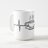 コーヒーカップEKG コーヒーマグカップ (正面左)