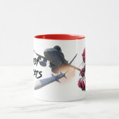 コーヒーカップVFA-131山猫エイム–120 マグカップ (中央)