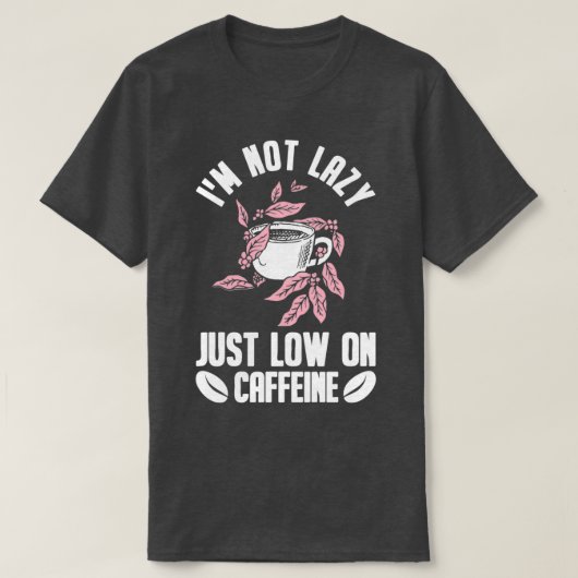 コーヒーカフェインカフェEspressoカプチーノ22 Tシャツ (デザイン正面)