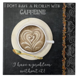 コーヒーカフェインカプチーノハートアートコーヒーショップ タイル