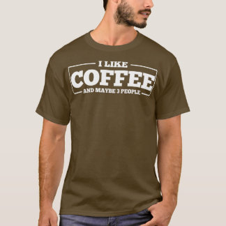 コーヒーカフェイン内向型 Tシャツ