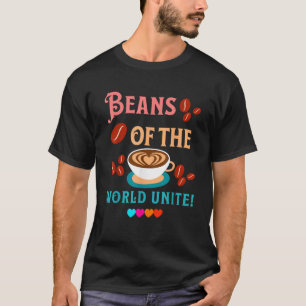 コーヒーカフェイン茶の醸造愛好家かわいいエスプレッソカフェ Tシャツ
