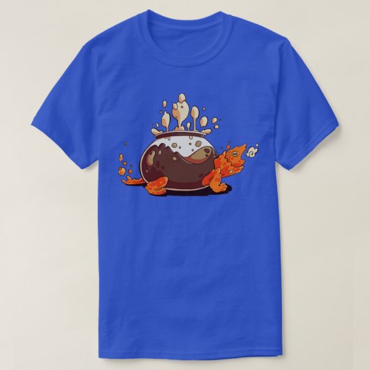 コーヒーカメ Tシャツ (デザイン正面)