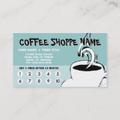 コーヒーカールロイヤリティ ロイヤリティカード (裏面)