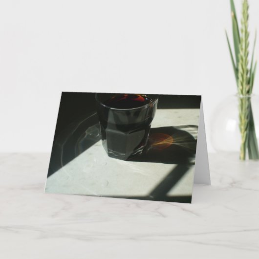 コーヒーガラス3 カード (正面)