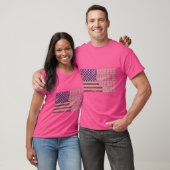 コーヒーガンメッシーバン – 米国国旗の女性おもしろいPr Tシャツ (ユニセックス)