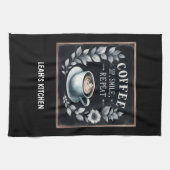 ☕コーヒーキッチンタオルカスタムコーヒーデコ キッチンタオル (横)