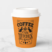 コーヒーキャッツウィッチスペルハローウィンパーティ 紙コップ (正面)