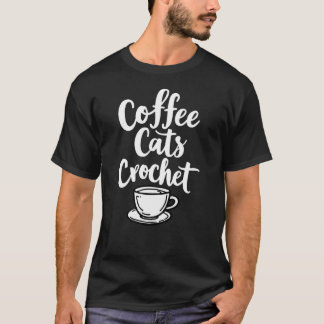 コーヒーキャッツクロシェ Tシャツ