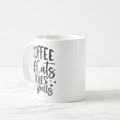 コーヒーキャッツ魔女と魔法 コーヒーマグカップ (正面左)