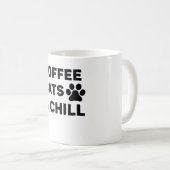コーヒーキャッツ&チル コーヒーマグカップ (正面右)