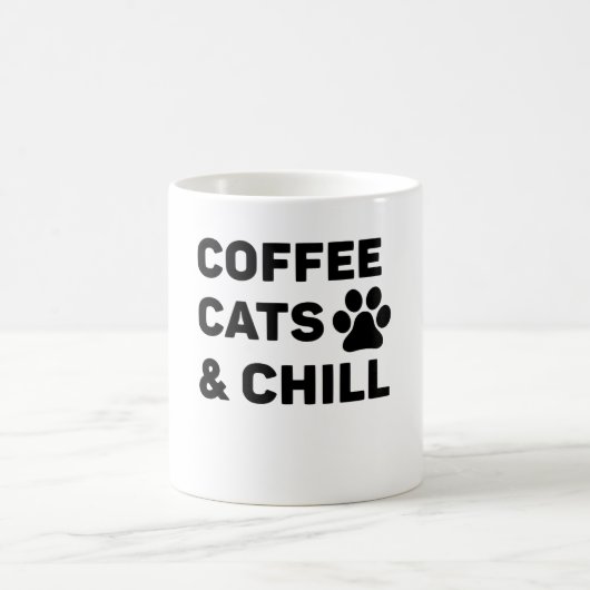 コーヒーキャッツ&チル コーヒーマグカップ (中央)