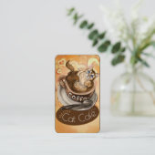 コーヒーキャットカフェ 名刺 (スタンド正面)