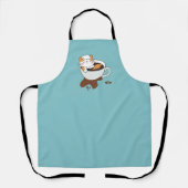 コーヒーキャットスパ エプロン (正面)