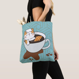 コーヒーキャットスパ トートバッグ