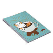 コーヒーキャットスパ ノートブック (右側)