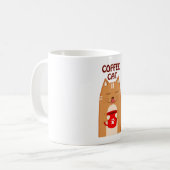 コーヒーキャット | コーヒーマグ コーヒーマグカップ (正面左)