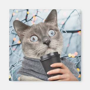 コーヒーキャット マグネット