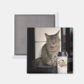 コーヒーキャット マグネット (正面/裏面)