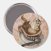 コーヒーキャット マグネット (正面/裏面)
