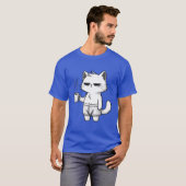 コーヒーキャットTシャツ Tシャツ (正面フル)